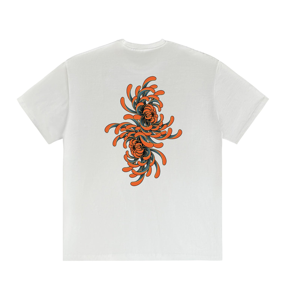 TON Collective Chrysanth Flower design, back